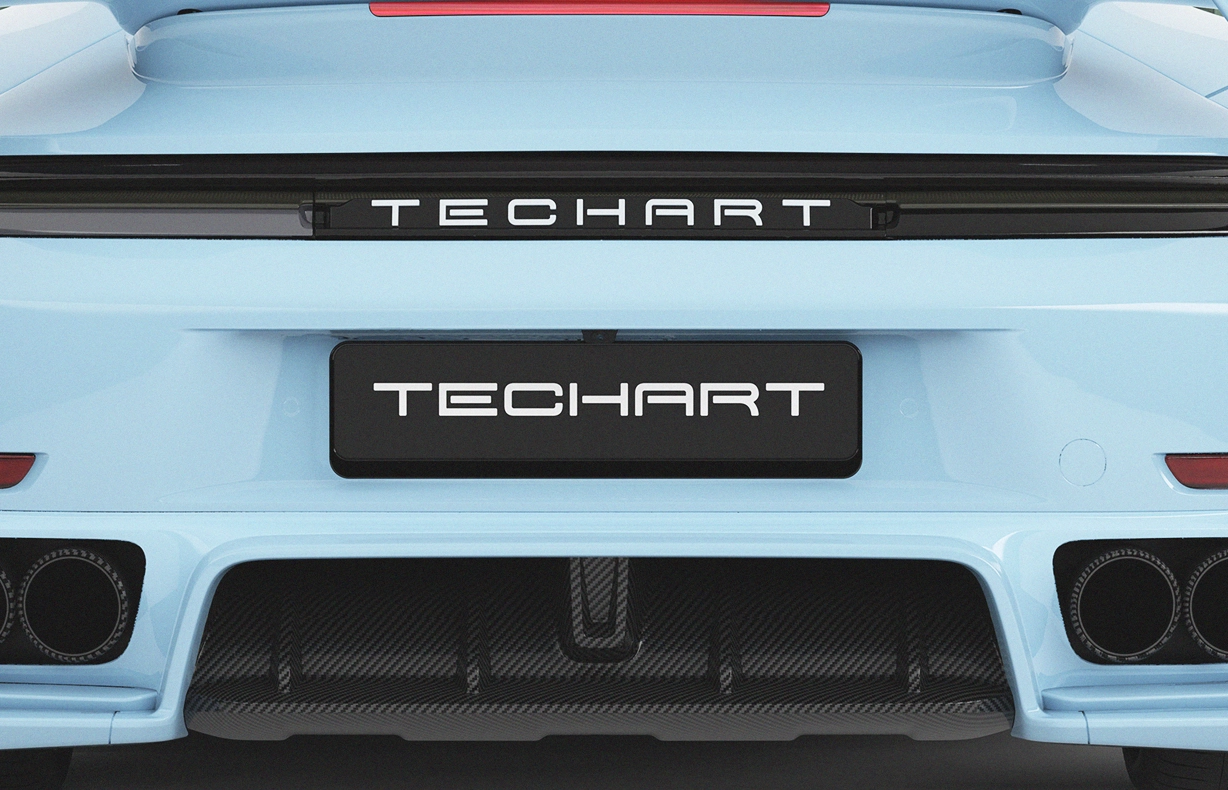 TechArt Rear Cooling Duct - 992.2 TT : Suncoast Porsche Parts